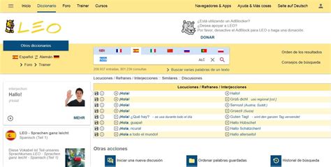 leo traductor alemán español.